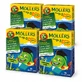 Gominolas de pescado con omega-3 y sabor a fruta, 4 x 36 gominolas, Möller’s