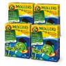 Peştişori gumați cu Omega-3 cu armomǎ de fructe, 4x36 de jeleuri, Möller’s
