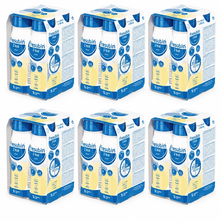 Fresubin 2kcal Drink wanilia, 24x200 ml: ceny i cechy