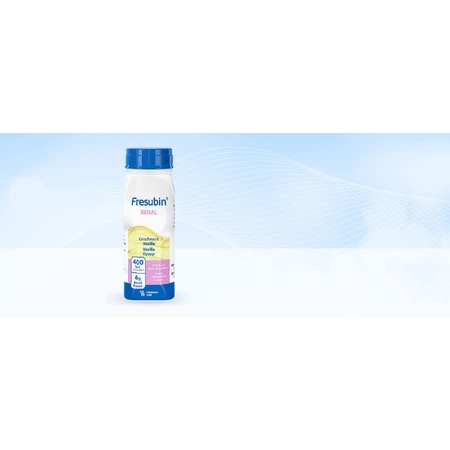 Fresubin Renal, préparation nutritionnelle, arôme vanille, 8x200 ml