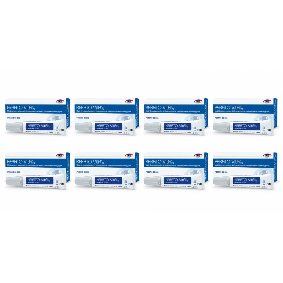 Kerato VitA eye ointment, 8x5 g