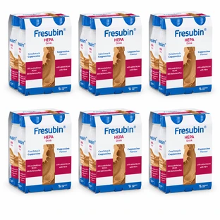 Fresubin Hepa Drink, nutritional preparation, cappuccino flavor, 24x200 ml