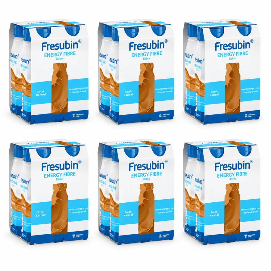 Fresubin Energy Fibre energy drink with caramel flavour, 24x200 ml, Fresenius Kabi