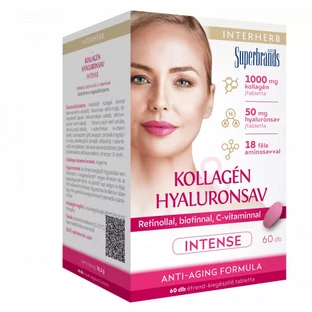Interherb Collagene e Acido Ialuronico - Compresse Intensive – 60 compresse