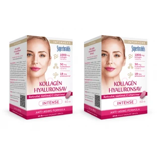 Interherb Collageen & Hyaluronzuur Intense-tabletten – 2 x 60 tabletten