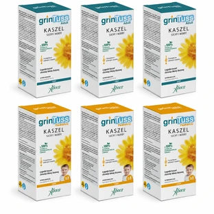 GrinTuss Adult, 560 ml + GrinTuss Pediatric 1+ an, 560 ml, Aboca