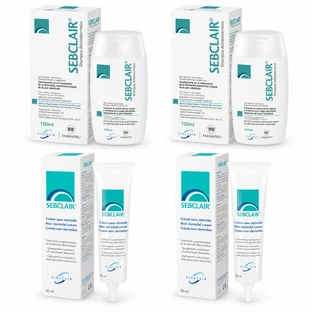 Shampoo Sebclair, 200 ml  + Crema per la pelle Sebclair, 60 ml