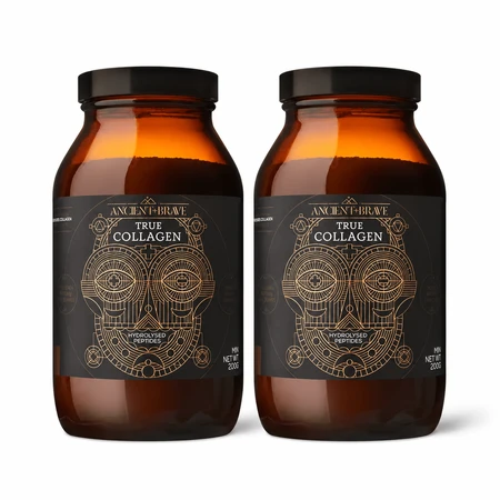 Ancient+Brave True Collagen, 2x200 g