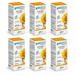 GrinTuss Paediatric, siroop voor kinderen vanaf 1 jaar, 6x180 ml