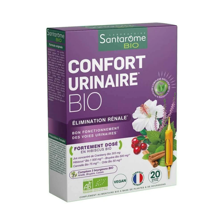 Santarome Confort Urinaire Bio 2x20 fiole Bio