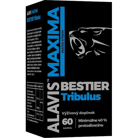 Alavis Maxima Bestier Tribulus 2x60 capsules