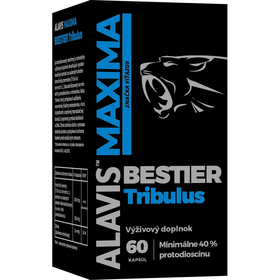 Alavis Maxima Bestier Tribulus 2x60 capsules