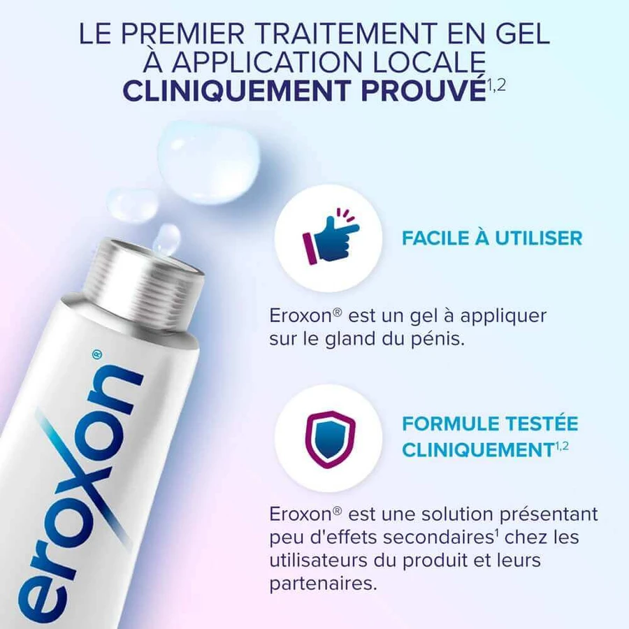 Eroxon Erection Problems with StimGel 2x4 Unidosis