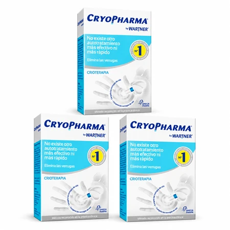 Cryopharma wart removal spray, 3x50 ml, Omega Pharma