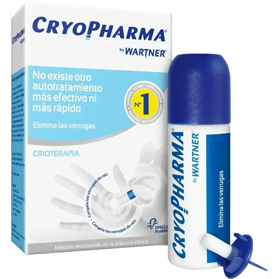 Cryopharma wart removal spray, 3x50 ml, Omega Pharma