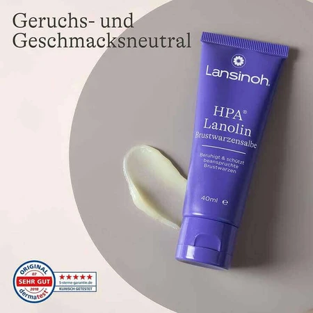 LANSINOH HPA Lanolin climate neutral ointment 3x40 ml