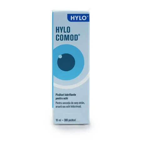 Hylo Eye Care HYLO-COMOD moisturizing eye drops 3x10 ml