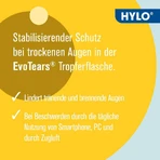 Hylo Eye Care EvoTears eye drops, 3x3 ml, Ursapharm