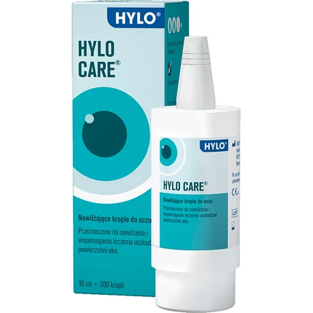 Hylo Eye Care HYLO CARE Moisturizing Eye Drops 3x10 ml