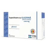 Czopki glicerynowe dla dorosłych, opakowanie zawierające 10 sztuk, Tis Farmaceutic