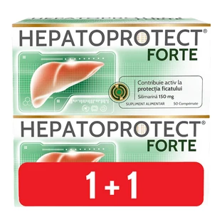 Hepatoprotect Forte Pack, 2 x 50 tablets, Biofarm