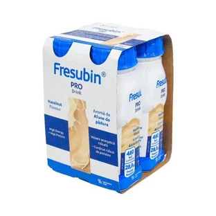 Fresubin PRO Drink, drank met hazelnootsmaak, 4 x 200 ml, Fresenius Kabi