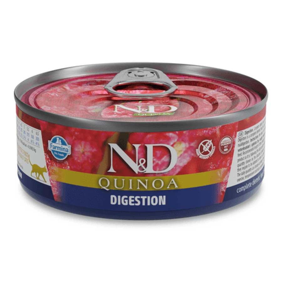 N&D Quinoa Digestion Wet Cat Food, 80 g, Farmina