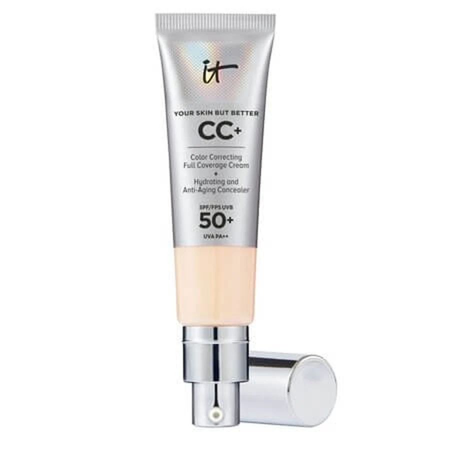 Fair Light CC+ - Correttore colorato a copertura totale con SPF 50+, 32 ml, It Cosmetics