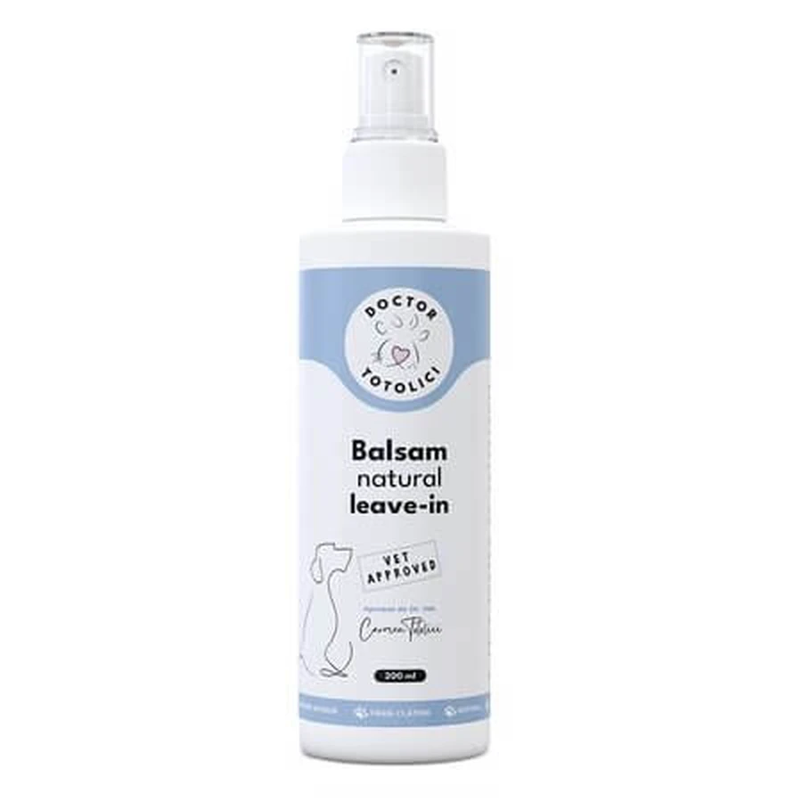 Naturalna odżywka bez spłukiwania dla psów, 200 ml, Doctor Totolici: ceny i cechy