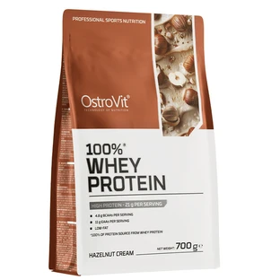 Proteine del siero di latte in polvere al gusto di nocciola, 700 g, OstroVit