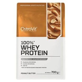 Peanut Butter-Flavored Whey Protein Powder, 700 g, OstroVit