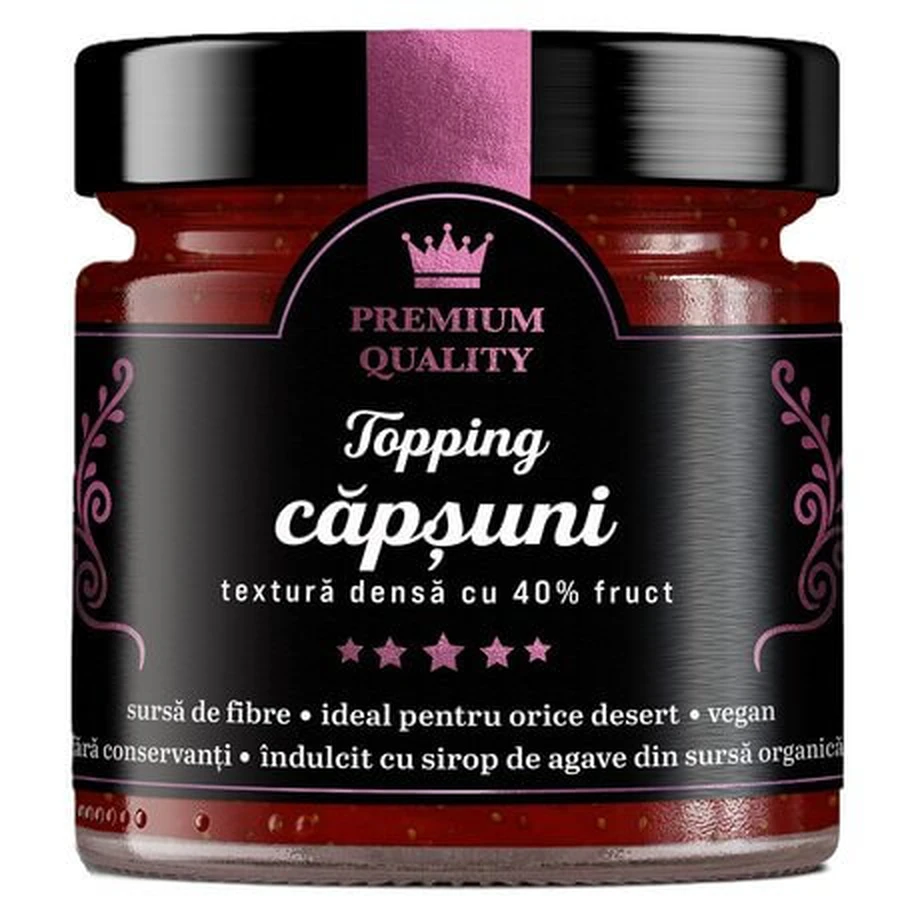 „Ramona's Secrets“ Erdbeer-Topping, 250 g, Remedia Laboratories