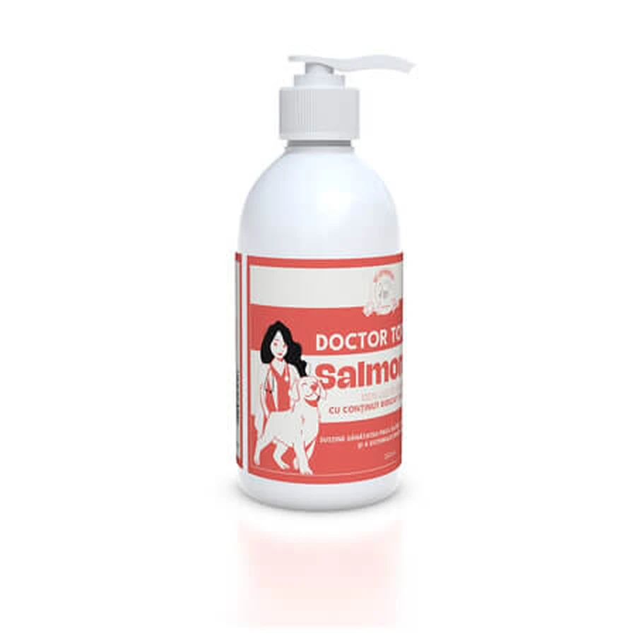 Ulei de somon pentru caini si pisici Salmon Oil, 250 ml, Doctor Totolici