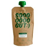 Purea pastorizzata So Gut con mele, banane, cacao e vaniglia, 180 g, Nutrino Lab