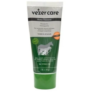 Pommade au miel pour les soins de la peau des animaux, 50 ml, Vezer Care