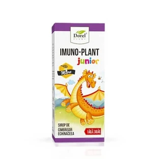 Jarabe de tomillo y equinácea Imuno-Plant Junior, 200 ml, Dorel Plant