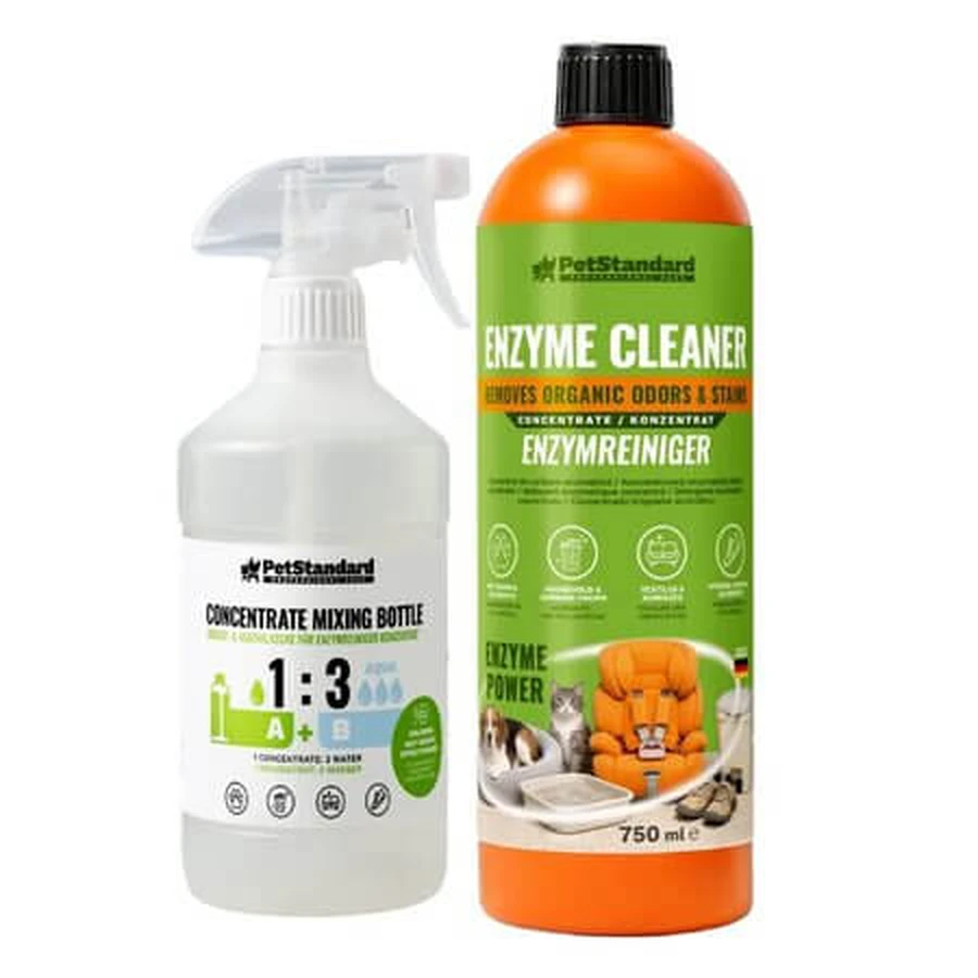 PetStandard Concentrated Professional Enzymatic Solution for Odor and Stain Removal, 750 ml, Shaw