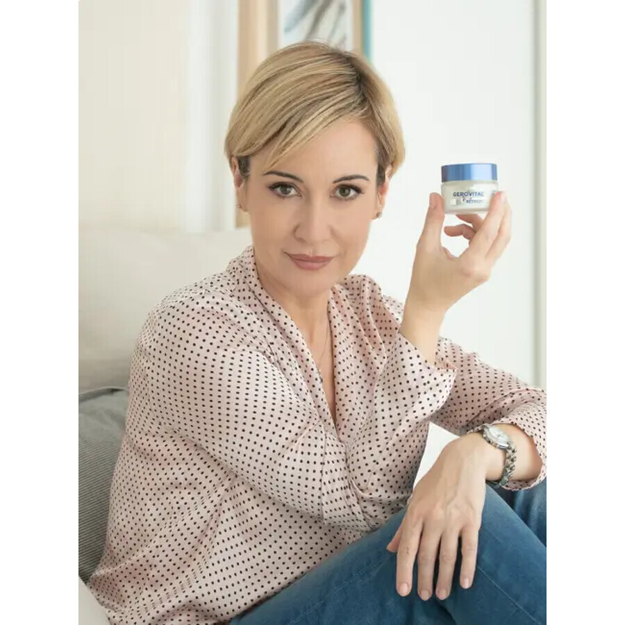 Gerovital H3 Retinol anti-rimpelcrème, 50 ml, Farmec