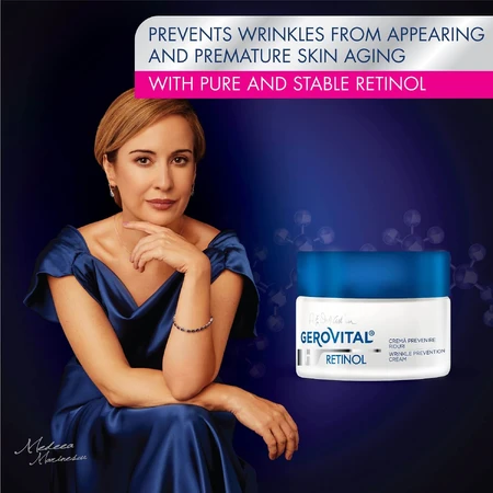 Gerovital H3 Retinol anti-rimpelcrème, 50 ml, Farmec