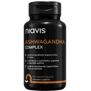 Complejo de ashwagandha, 60 cápsulas, Niavis
