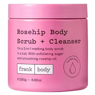 2-in-1-Körperpeeling und Reinigungsgel mit Hagebuttenöl, 250 g, Frank Body