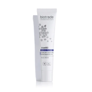 AzeB3 Barrier Protect Face Cream with 14% Azelaic Acid + 6% Niacinamide, 30 ml, Biotrade