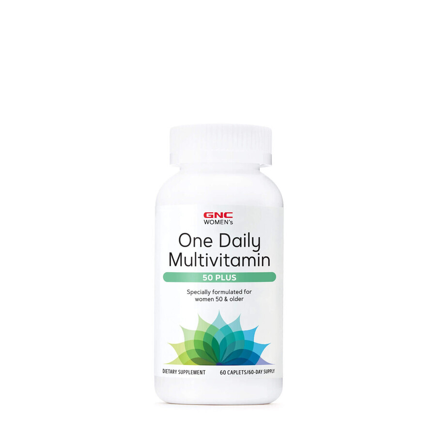 Buy Gnc Women's One Daily Multivitamin 50 Plus, Multivitamin Complex For Women 50 Plus, 60 Tb Gnc Women's One Daily Multivitamin 50 Plus, Multivitamin Complex For Women 50 Plus, 60 Tb