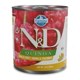 N&D Quinoa Skin and Coat Wet Dog Food with Quail, 285 g, Farmina