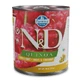 N&D Quinoa Skin and Coat Wet Dog Food with Quail, 285 g, Farmina