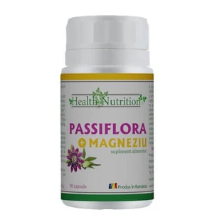 Passionsblume und Magnesium, 90 Kapseln, Health Nutrition