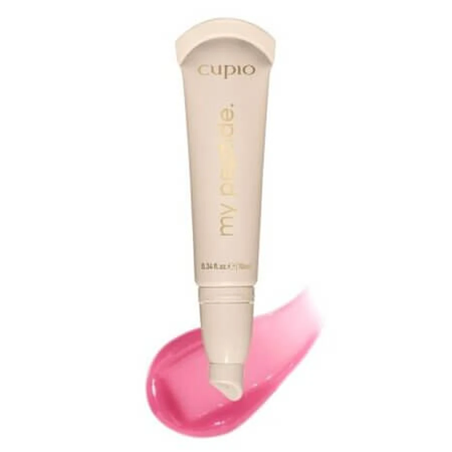 Glossy My Peptide Strawberry-Scented Lip Balm, 10 ml, Cupio