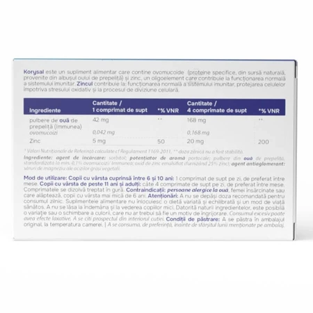 Korysal, 24 compresse masticabili, Naturpharma