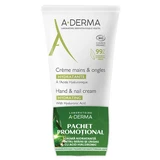 Set de cremas hidratantes para manos y uñas con ácido hialurónico, 50 ml + 50 ml, A-Derma
