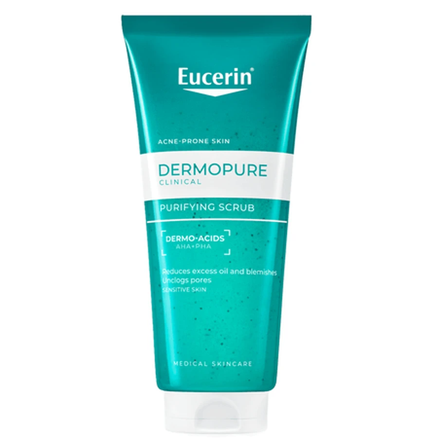 Gel tip scrub de curatare Dermo Pure, 100 ml, Eucerin